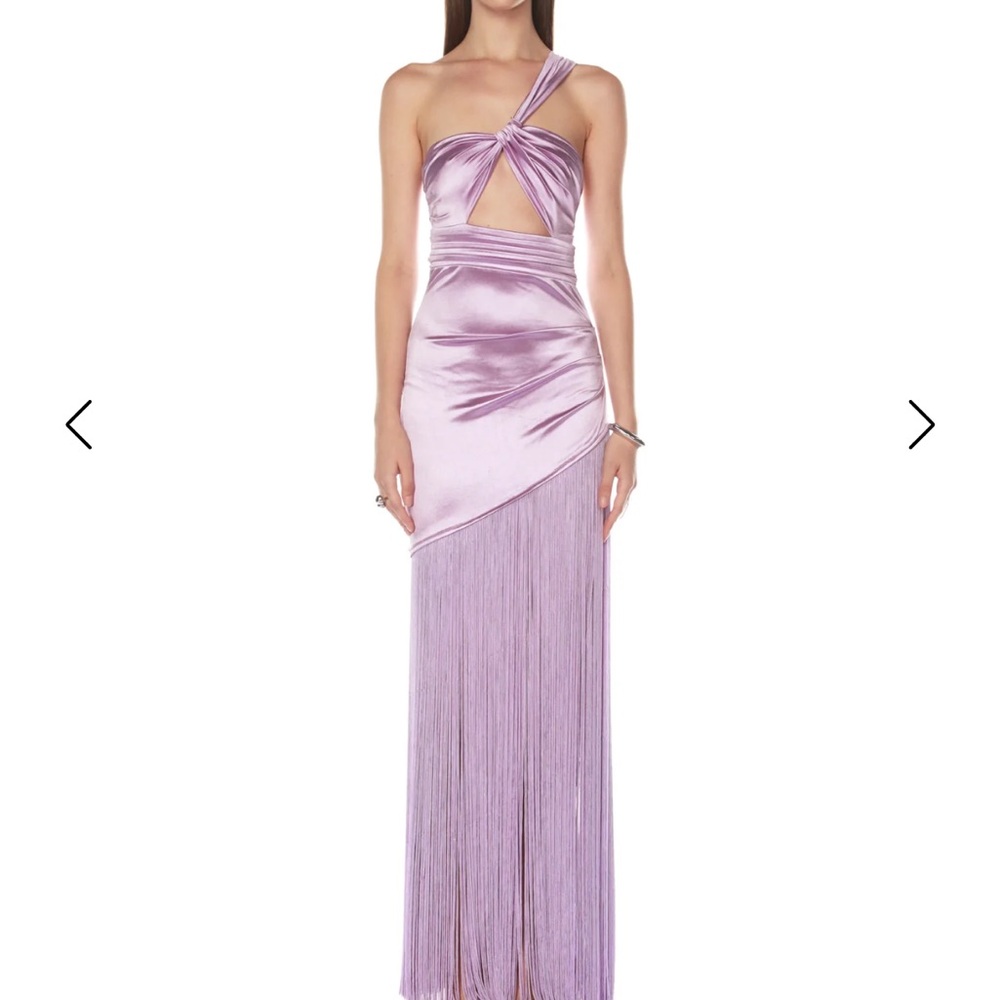 Elegant Lavender One-Shoulder Dress